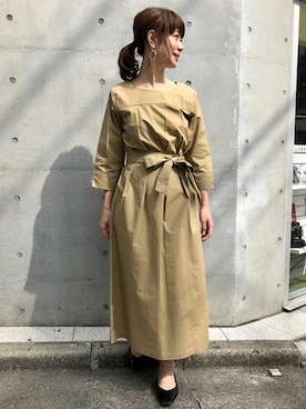 「nano universe」｜nano・universe lady's　STAFFさん（レディース・162cm）の春コーディネート