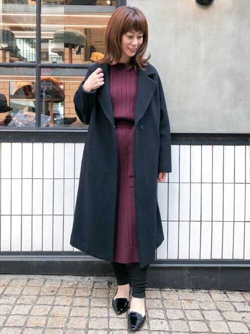 Nano Universe Lady S Staff Nano Universe Nano Universeのチェスターコートを使ったコーディネート Wear