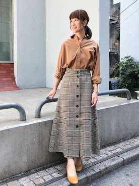 nano・universe lady's　STAFFさんのコーディネート