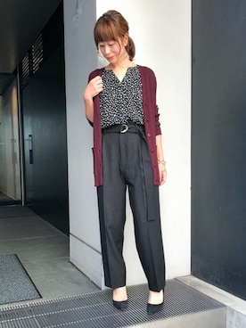 nano・universe lady's　STAFFさんのコーディネート