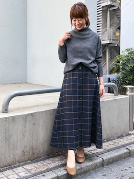 nano・universe lady's　STAFFさんのコーディネート