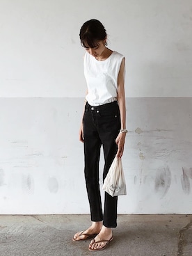 mayumi+さん（レディース・158cm）の夏コーディネート