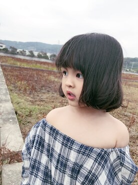 「アイテム（その他トップス）」を使った、honey_honey_babyさん（キッズ・110cm）の春コーディネート