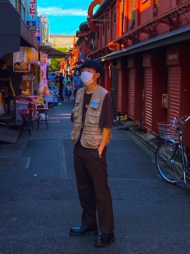 ONEさん（メンズ・175cm）の夏コーディネート