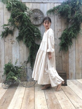 「CPCM」｜「アイテム（ワンピース/ドレス）」を使った、rinaさん（レディース・158cm）の秋コーディネート