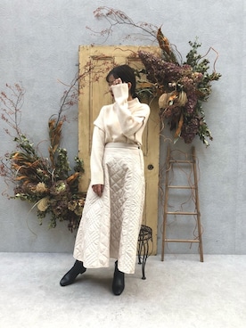 「CPCM」｜「アイテム（ブーツ）」を使った、rinaさん（レディース・158cm）の秋コーディネート