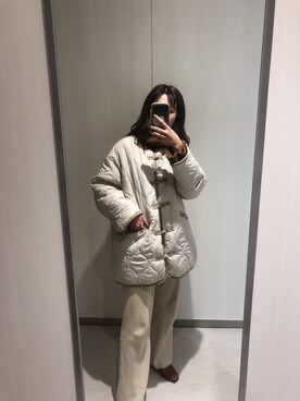 「CPCM」｜rinaさん（レディース・158cm）の冬コーディネート