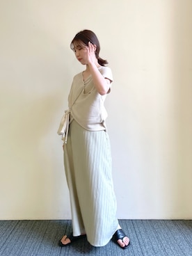 rinaさん（レディース・158cm）の春コーディネート