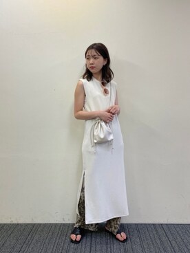 「CPCM」｜「アイテム（ワンピース/ドレス）」を使った、rinaさん（レディース・158cm）の春コーディネート