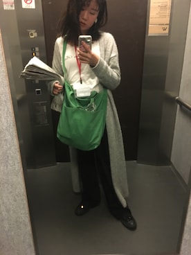 「SUNSHINE+CLOUD（サンシャインクラウド）のアイテム」を使った、Culumi さん（レディース・160cm）の夏コーディネート