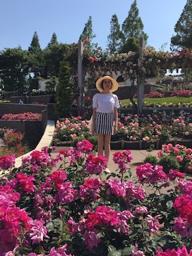 「OPERA（オペラ）のアイテム」を使った、Culumi さん（レディース・160cm）の春コーディネート