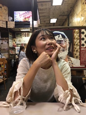 「袖ボリューム」｜「アイテム（ブーティ）」を使った、Culumi さん（レディース・160cm）の秋コーディネート
