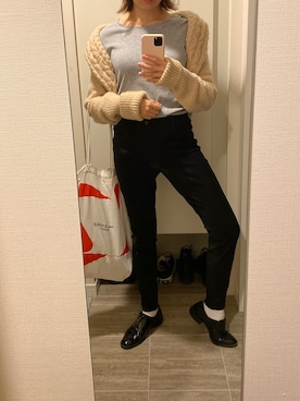 「DIANE von FURSTENBERG（ダイアンフォンファステンバーグ）のアイテム」を使った、Culumi さん（レディース・160cm）の秋コーディネート