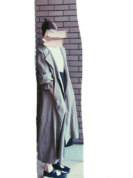 「Right-on（ライトオン）のアイテム（サロペット/オーバーオール）」を使った、cononaさん（レディース・173cm）の春コーディネート