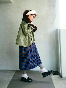 福すけさん（レディース・155cm）の冬コーディネート