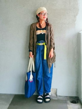 福すけさん（レディース・155cm）の春コーディネート