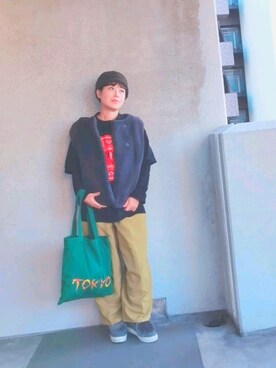 福すけさん(レディース・154cm)の秋コーディネート