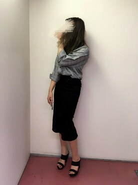「Miminy Piminy（ミミニー ピミニー）のアイテム（シューズ）」を使った、ryonさん（レディース・160cm）の夏コーディネート