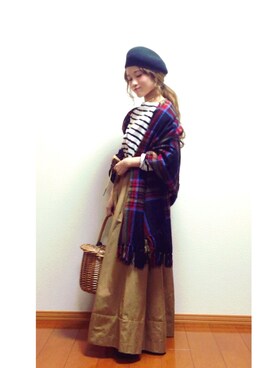 kさん（レディース・150cm）の冬コーディネート