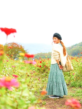 kさん（レディース・150cm）の秋コーディネート