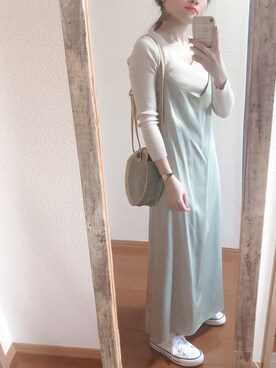 kさん（レディース・150cm）の春コーディネート