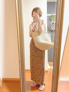 kさん（レディース・150cm）の春コーディネート