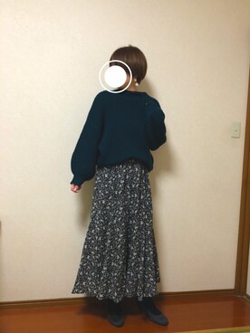 nagisaさんの「綺麗フレアスカート(パターン) 〇＊」を使ったコーディネート