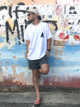 「LOCAL（ローカル）のアイテム」を使った、shotro.sさん（メンズ・182cm）の秋コーディネート