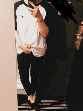 「CECIL McBEE（セシルマクビー）のアイテム（サンダル）」を使った、ゆーちゃさん（レディース・156cm）の夏コーディネート