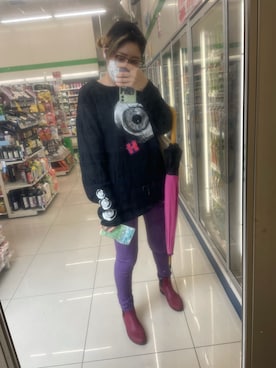 「Hex Anti Style（ヘックスアンチスタイル）のアイテム」を使った、IZMさん（レディース・165cm）の春コーディネート