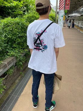 「ANARC of hex（アナークオブヘックス）のアイテム」を使った、IZMさん（レディース・165cm）の春コーディネート