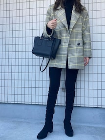MOUSSY マウジー　CHECK MIDDLE ジャケット MOUSSY CHECK MIDDLE ジャケット GRY -ファッション通販 FASHION WALKER