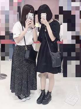 「アイテム（ワンピース/ドレス）」を使った、ｲ  さん（レディース・156cm・10代）の夏コーディネート