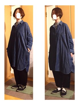 ちこさん（レディース・155cm）の冬コーディネート