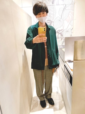 Kurato Takenouchiさん（メンズ・170cm）の秋コーディネート