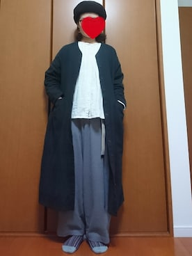 「寒かった」｜86さん（レディース・153cm）の春コーディネート