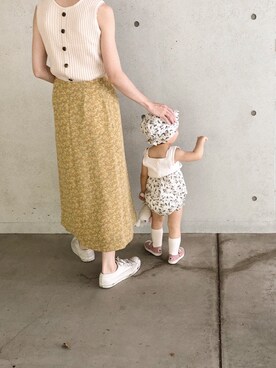 「Cienta（シエンタ）のアイテム」を使った、hiraさん（レディース・160cm）の夏コーディネート