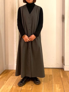 キザキ アケミさん(レディース・148cm)の冬コーディネート