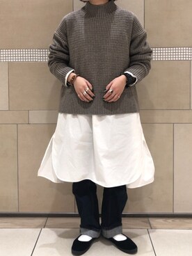 キザキ　アケミさん（レディース・148cm）の冬コーディネート