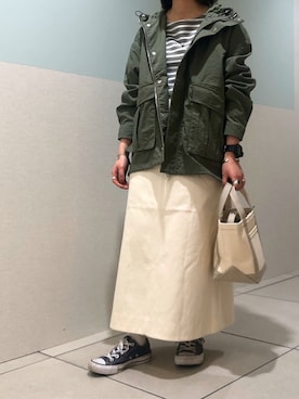 キザキ　アケミさん（レディース・148cm）の春コーディネート