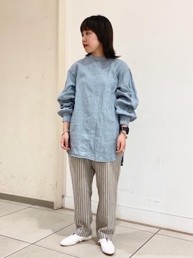 「FORK&SPOON」｜キザキ　アケミさん（レディース・148cm）の夏コーディネート