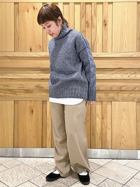 キザキ　アケミさん（レディース・148cm）の秋コーディネート