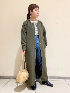 キザキ　アケミさん（レディース・148cm）の冬コーディネート