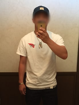 「RED WING（レッドウィング）のアイテム（トップス）」を使った、ひ にさん（メンズ・165cm）の春コーディネート