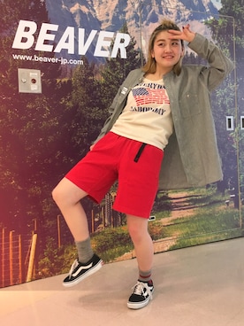 リナリナ～さん（レディース・157cm）の春コーディネート