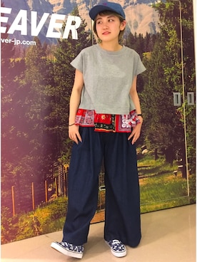 リナリナ～さん（レディース・157cm）の夏コーディネート