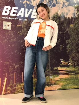 「MIXTA（ミクスタ）のアイテム」を使った、リナリナ～さん（レディース・158cm）の春コーディネート