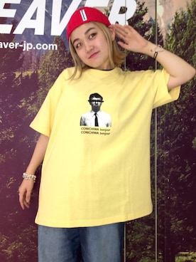 「URVIN（アービン）のアイテム」を使った、リナリナ～さん（レディース・158cm）の夏コーディネート