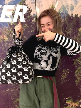 リナリナ~さん(レディース・158cm)の夏コーディネート