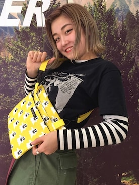 「D.M.G.（ドミンゴ）のアイテム」を使った、リナリナ～さん（レディース・158cm）の夏コーディネート